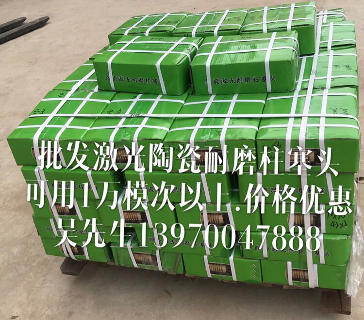 (manufacturer direct sales) laser abrasion-resistant die casting punching head ceramic plunger head hammers die casting punch