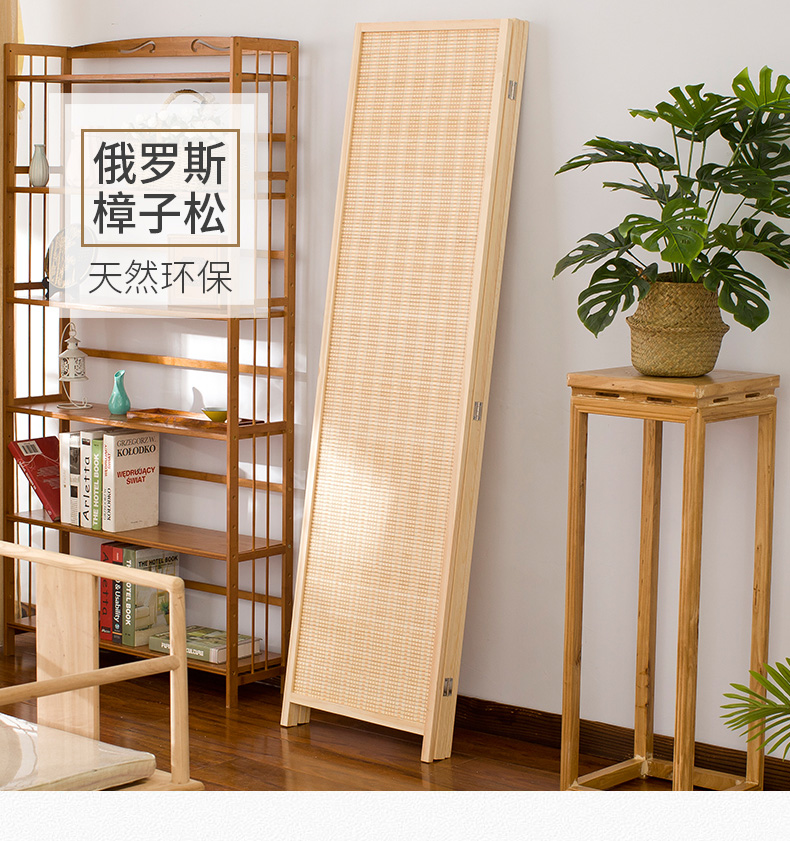 Màn hình Trung Quốc vách ngăn di động gấp đơn giản hiện đại kinh tế đơn giản màn hình văn phòng phòng ngủ phòng khách - Màn hình / Cửa sổ lam gỗ phòng khách đẹp