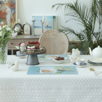 Pit waterproof and oil-proof disposable insulation coaster set American plastic restaurant Home Childrens net red plate table mat