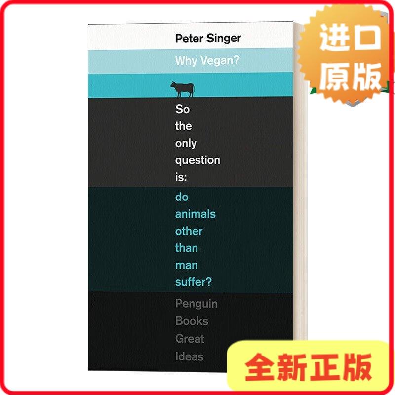 [Authentic in Stock] Why Vegan? Reasons to Become a Vegetarian Peter Singer Penguin Great Ideas Series English Edition Singer9780241472385