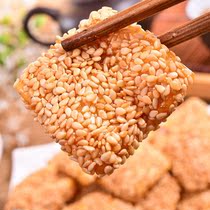 Taiwan Shunfeng Direct Mail (Taichung queuing famous product) Fengxin white sesame sesame slices a pack of 270g x 4 packs