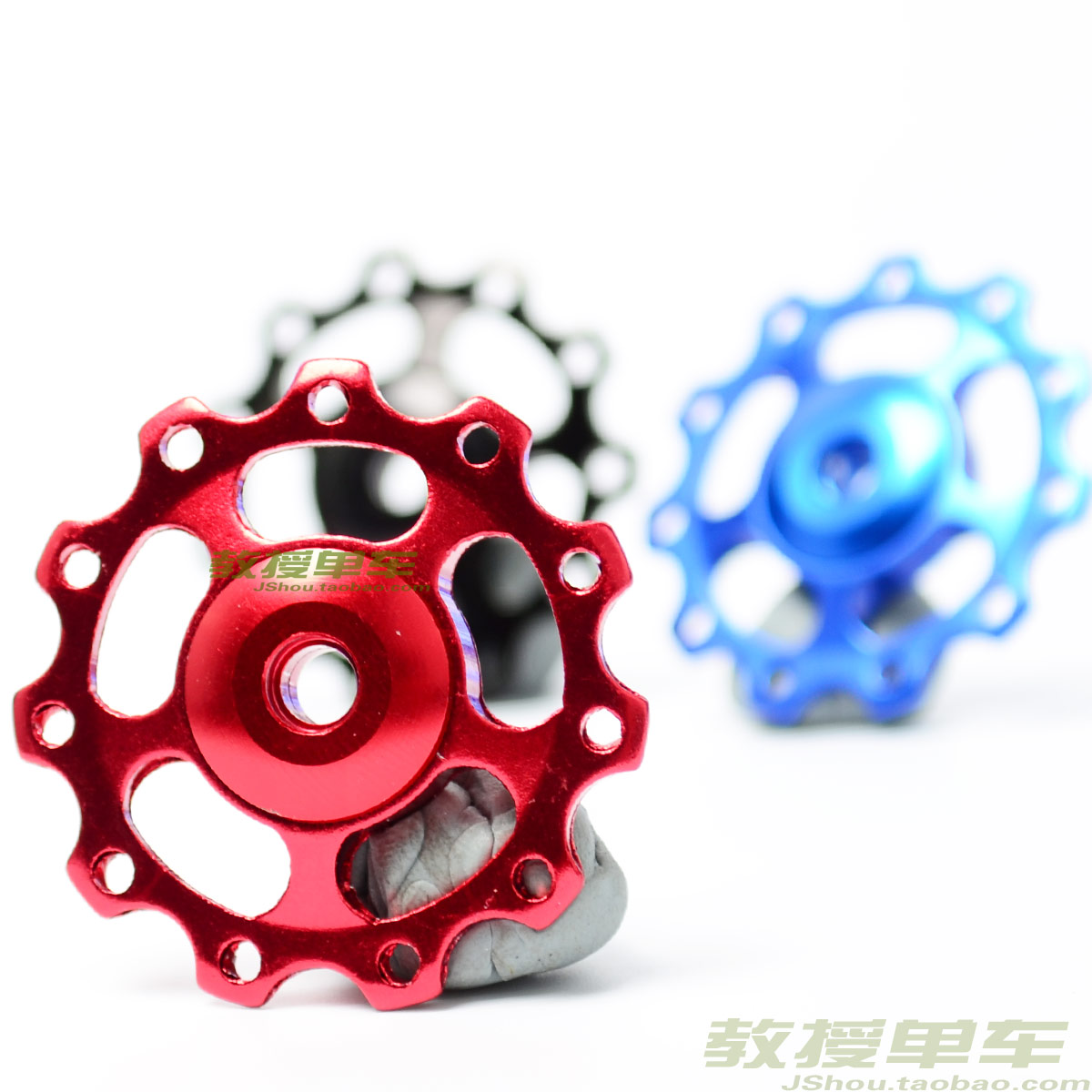 Mountain bike rear dial wheel folding car aluminum alloy bearing rear dial wheel transmission 11 teeth 11t rear steering wheel