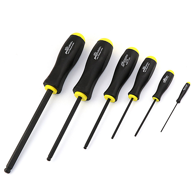 BONDHU Burton British ball head hex screwdriver lengthened standard long British 5 64 3 32 7 64