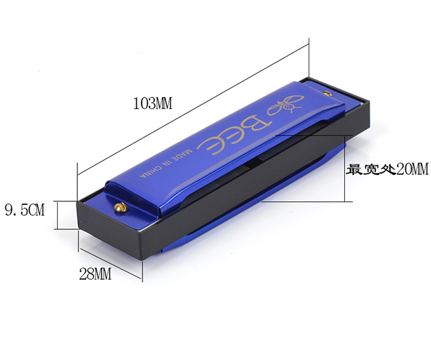 Bee Bee Harmonica 10 lỗ trẻ em đồ chơi nhạc cụ C điều chỉnh giải trí blues màu mười lỗ câu đố giáo dục mầm non - Đồ chơi nhạc cụ cho trẻ em nhạc cụ cho bé
