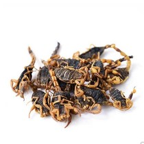 Clean water full scorpion no belly 9 to dry scorpion dry forceps scorpion full worm Chinese herbal medicine 100g grams