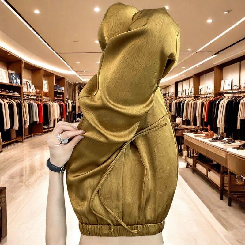 Pants 2026 New Style This Year's Popular Hot Item Thin Casual Straight-Leg Pants for Women Summer High-Waisted Slim-Fit Drapey Pants