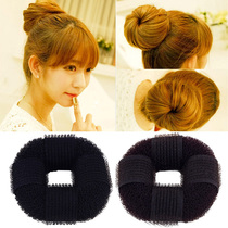 Upgrade powerful self-adhesive artifact Donut hair less meatballs head plate Hair tool Bud hair decoration hair band
