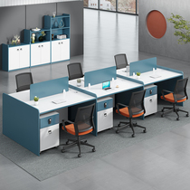 Staff Desk 2 4 6 Artificial Position Screen Partition Office Screens Desk Chair Composition Brief Hyundai