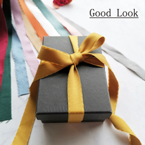 2020 autumn and winter new triangle edge webbing comfortable skin-friendly ribbon diy hairpin material gift box flower ribbon
