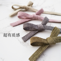 18m Korean version thickened corduroy webbing texture ribbon Handmade diy hairpin bow material Clothing accessories