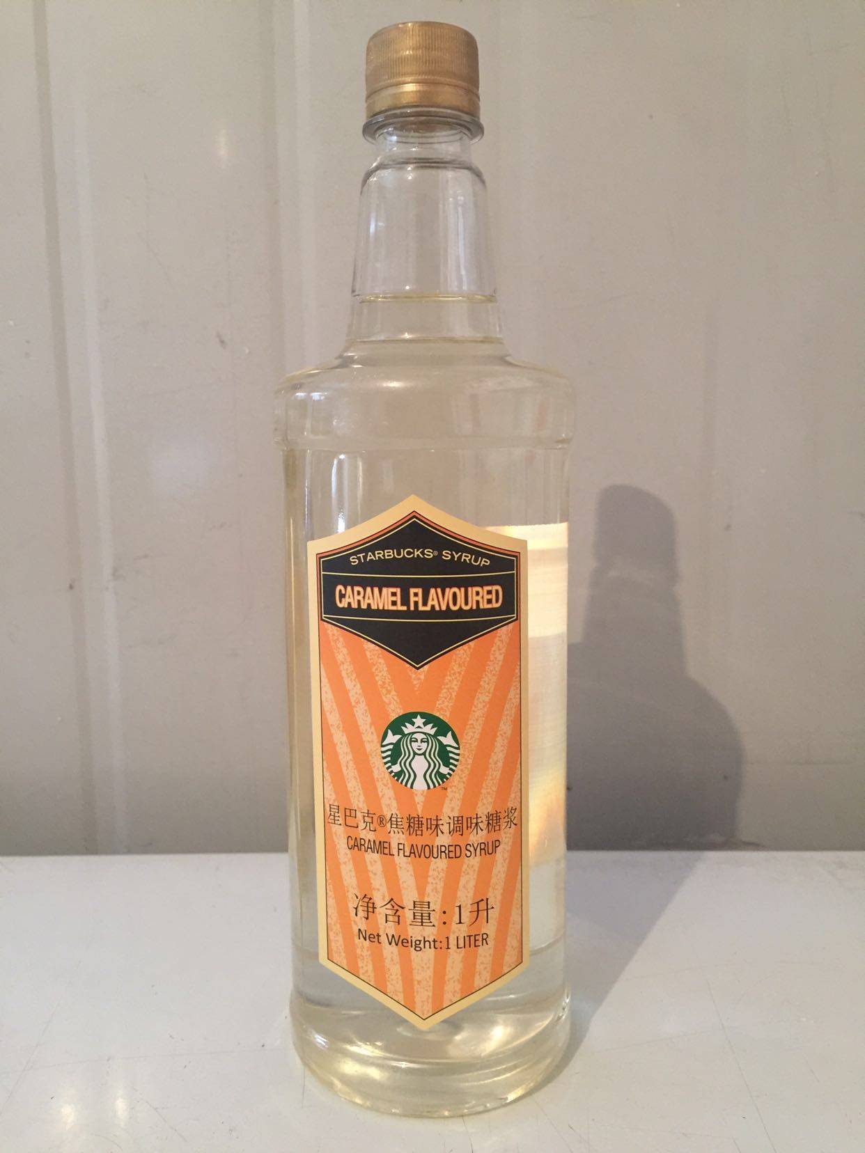 starbucks caramel frappuccino syrup