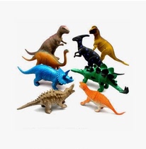 Realistic dinosaur model toy safe and non-toxic 8-pack T-rex Stegosaurus Diplodocus model childrens birthday gift