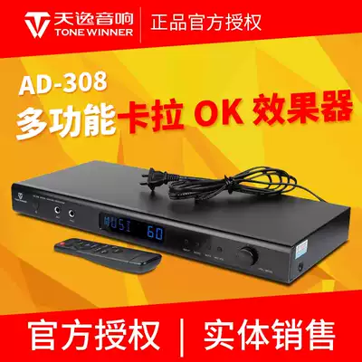 Winner Tianyi AD-308 home front mixer professional DSP digital karaoke anti-howling mixer