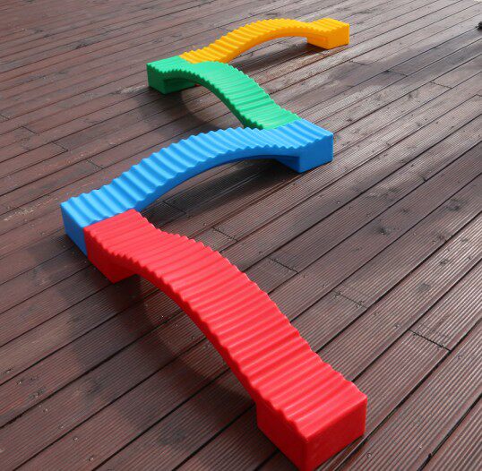Children's plank bridge Arch Sensory integration training Physical fitness combination Toy equipment Kindergarten outdoor thickened balance beam