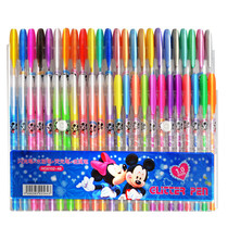 (Flash Pen set) Mickey Princess Flash Pen DIY photo album pen 36 48 color gouache highlighter