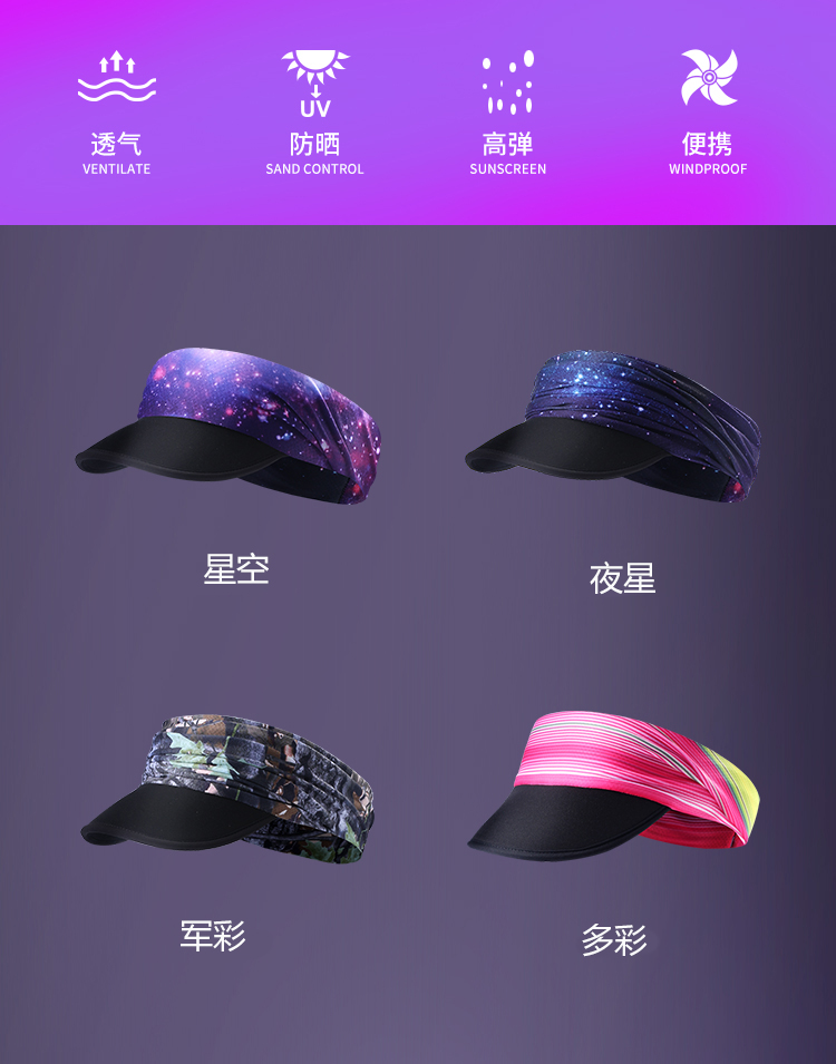 Thể thao mùa hè kem chống nắng golf net baseball hat mồ hôi thấm gấp dù để che nắng cap chạy marathon rỗng top hat mũ lưới nam