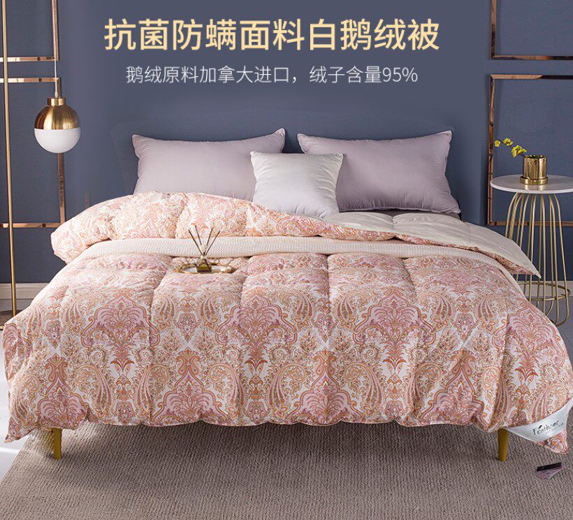 Ferscher's antibacterial and anti-mite fabric white goose down by 95% white goose down Canada imports goose down oriental cj
