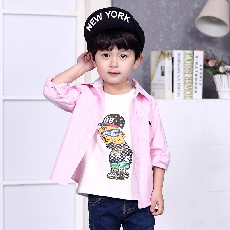 Chemise garcon à manche longue - Ref 2077258 Image 8