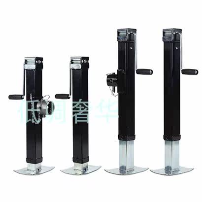Heavy Square Pipe Roof Rack Hand Trolley Jack Accessories Caravan Support Leg Top Lift Support Bracket Foot Brace