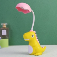 Настольная лампа Тираннозавр Рекс (желтая)
