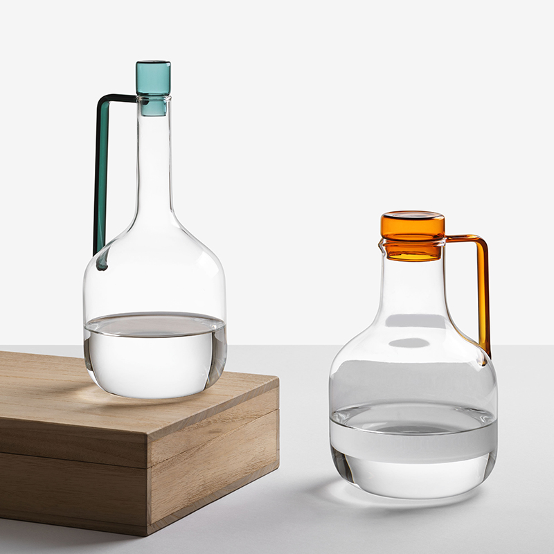 Jiale imported Italian Ichendorf modern minimalist environmental protection glass cold kettle juice drink pot