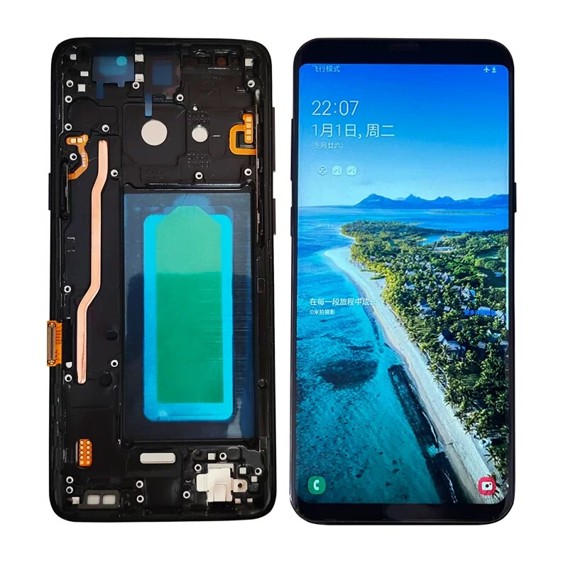 Suitable for Samsung S8 S9+Plus G9500 G9600\G9650Tft Framed Screen Assembly Touch Lcd