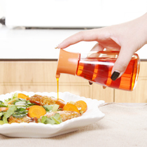 Japanese plain glass oil pot seasoning bottle kitchen liquid condiment storage pot leak proof soy sauce bottle vinegar bottle