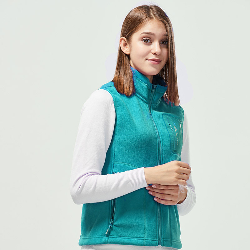 Spring Autumn Plus Suede Male Hand Grip Suede Waistcoat Outdoor Warm Rocking Grain Suede Sports Waistcoat Woman Kan Shoulder Mountaineering Vest Jacket