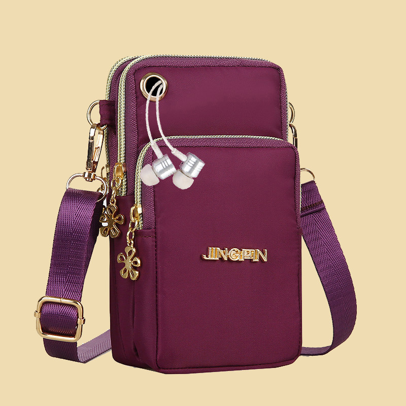 新款大屏手机包女斜挎包韩版挂脖手机袋手腕零钱包手机袋竖款小包