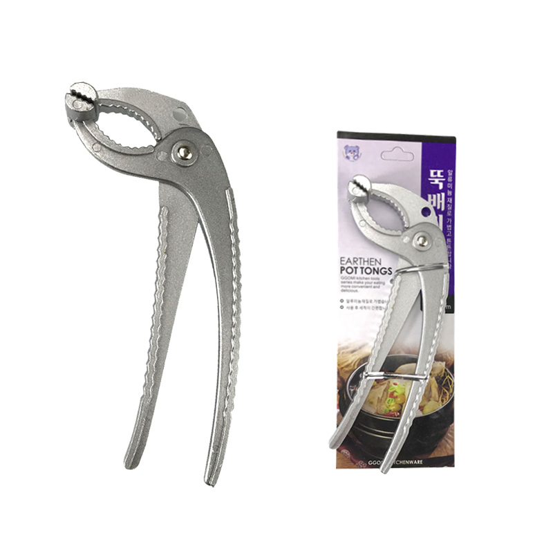 Korean stone pot clip iron plate clip casserole clip iron pot clip clay pot tongs anti-scalding pizza baking plate clip