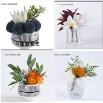 Modern finished products emulated flower-like board room for sale in hotel negotiation table living-room tea table upscale soft adornment pendulum