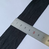 Черный 4 см шириной характерный рисунок хлопковой ремешок 5 метров длиной длиной 5 метров