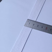 Отбеливатель шириной 2 см -Хлопковое ремешок для характера 5 метров в длину