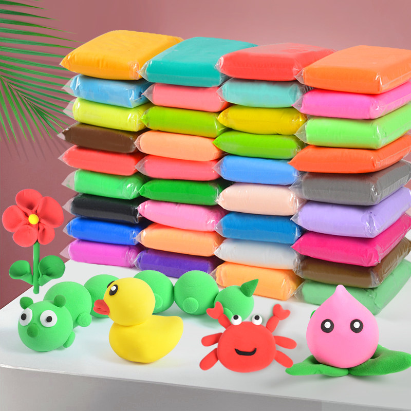 Ultra Light Earth 36 Color Rubber Clay Clay Tool Nursery Handmade Materials Clay Clay Soil Children Suit
