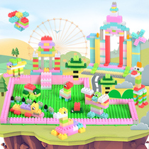 Compatible with small particle Building Blocks Children plastic toys 1-2 kindergarten 7-8-10 years old puzzle Model Assembly boy