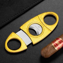 COHIBA Cohiba cigar cutter stainless steel portable sharp blade cigar cutter cigar smoking accessories