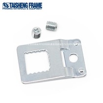 Crystal porcelain painting decoration aluminum frame aluminum alloy picture frame aluminum alloy photo frame hook sawtooth hanging new accessories