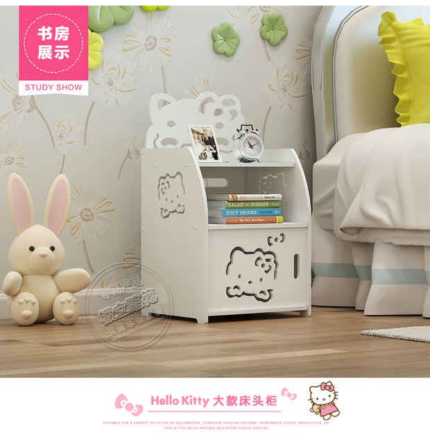 Minimalist tủ đầu giường hiện đại lắp ráp phòng ngủ của trẻ em, sống sofa phòng PVC tủ khóa tủ hẹp tủ lưu trữ nhỏ - Buồng tủ nhựa đựng quần áo trẻ em