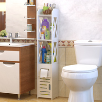 Bathroom rack Floor-to-floor toilet storage cabinet side cabinet toilet locker bathroom toilet side cabinet