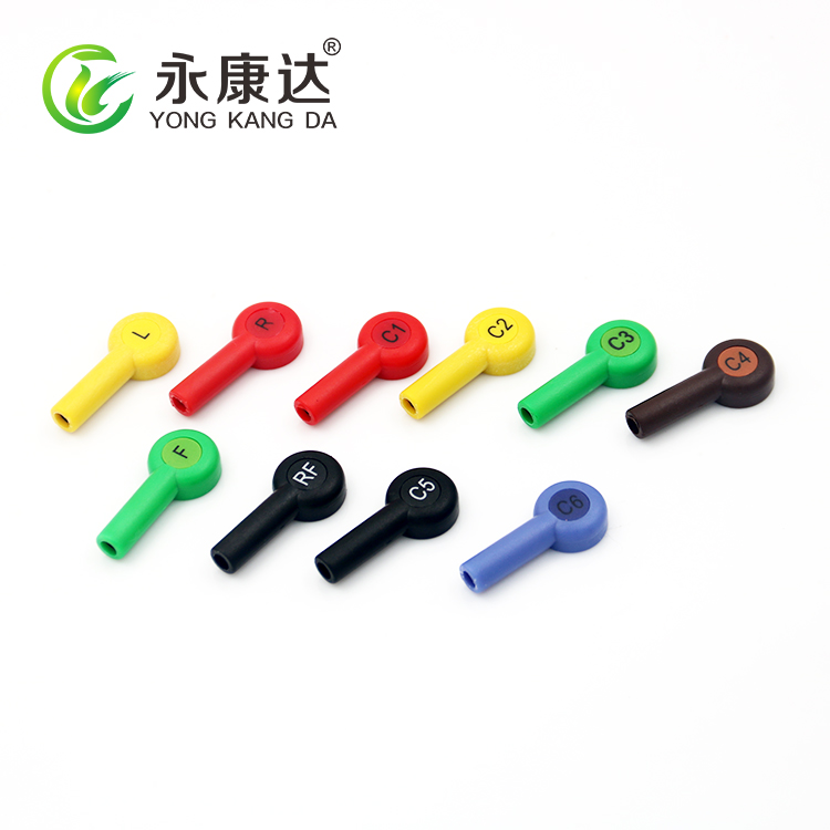 Electrocardiographic machine conductive wiring head 4 0 banana plug conversion electrode switch head 10 European standard