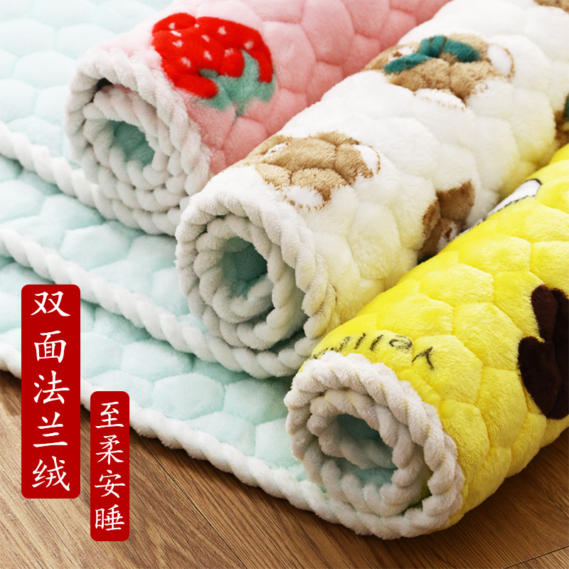 Milk flannel mattress mattress mattress children's cushion kindergarten mattress baby splice bed baby bed baby bed bedding in winter