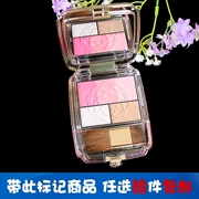 Phấn phủ mô hình nhựa ba chiều của Opal 4,8g má hồng trang điểm bóng cao phấn má hồng bóng cao trang điểm với cọ - Blush / Cochineal