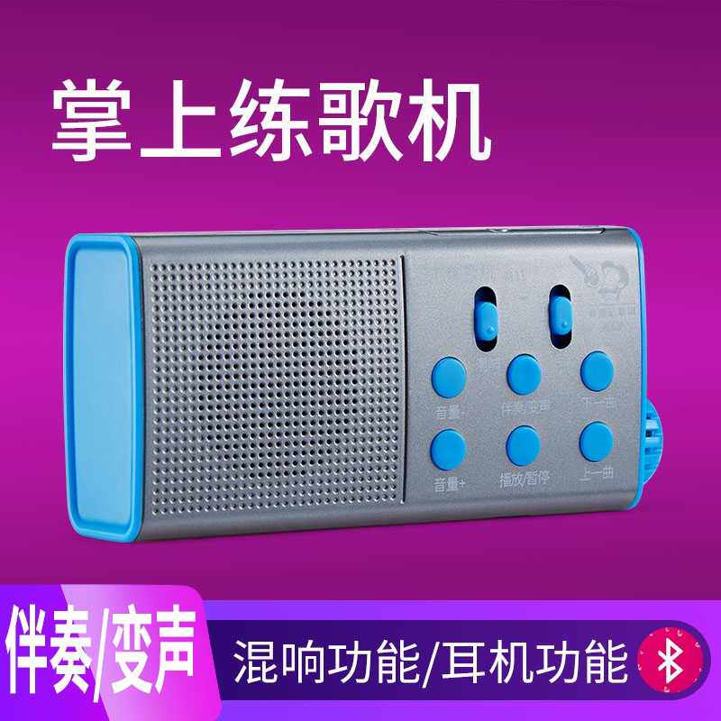 Elderly handheld song machine audio microphone microphone hand wireless bluetooth full name handheld ktv all-around song practice