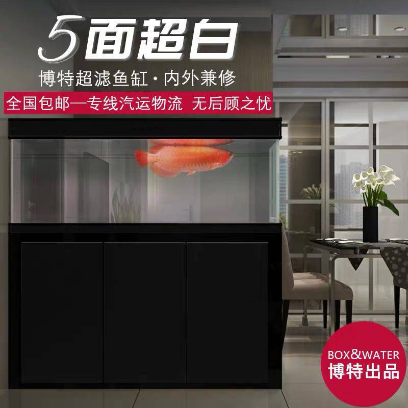 boxwater Bot fish tank Fresh water full ultra-white glass ecological bottom filter tank Aquarium medium large red dragon tank
