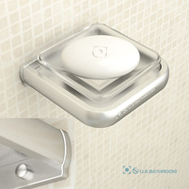 Wall-mounted soap shelf Nordic space aluminum modern bathroom bathroom toilet drain-free hole-free soap box