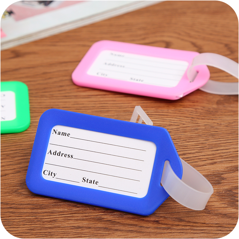 10 baggage cards out of the house anti-loss suitcase Suitcase Boarding boarding Boarding Pass the Luggage Tag LUGGAGE TAG CARD