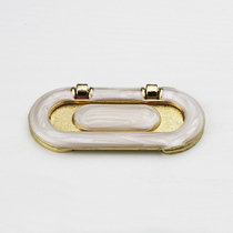 Open hidden handle European drawer handle Modern simple cabinet door handle Furniture wardrobe small handle