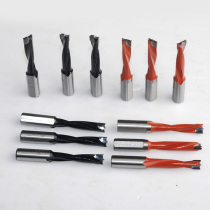 Plum blossom row drill bit Alloy drill bit Woodworking row drill bit Hole opener Three-in-one positive and reverse drill bit
