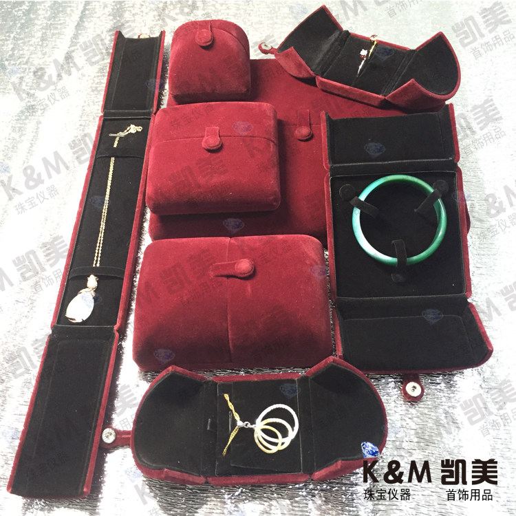 Dust-free double open gateway first decoration case for wedding ring case lovers to ring bracelet necklace handmade box