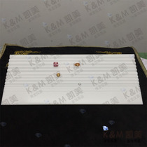 Grading plate Diamond 4C grading board grading tool bare drill grading plate diamond identification tool